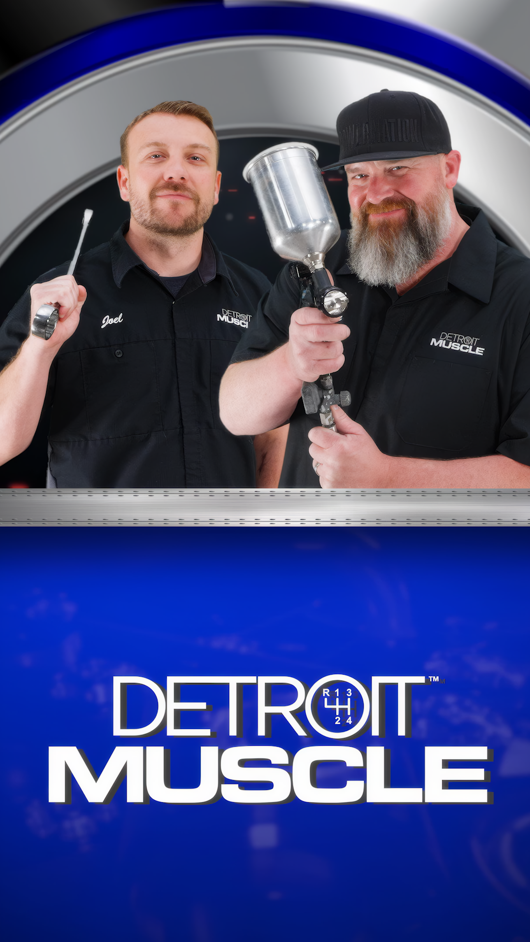 Detroit Muscle Logo